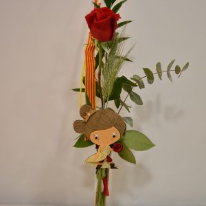 Rosa para Sant Jordi con Princesa. Envío a Domicilio